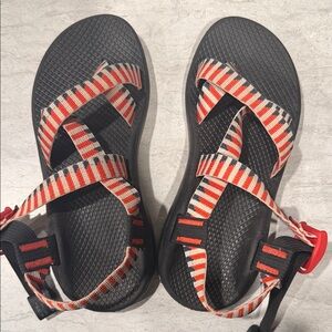 Chaco Women's Sandals with Red and Black Straps
